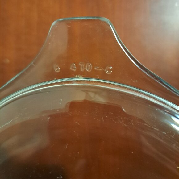 Pyrex Vintage 471-B Butterfly Gold Round 500 Milliliter Casserole Bowl With Lid - Picture 13 of 13